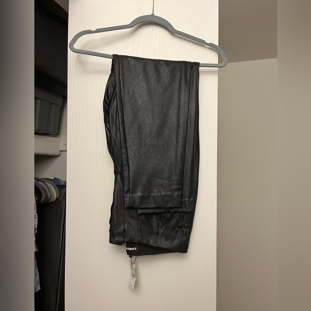 Express Black Straight Leg Pants